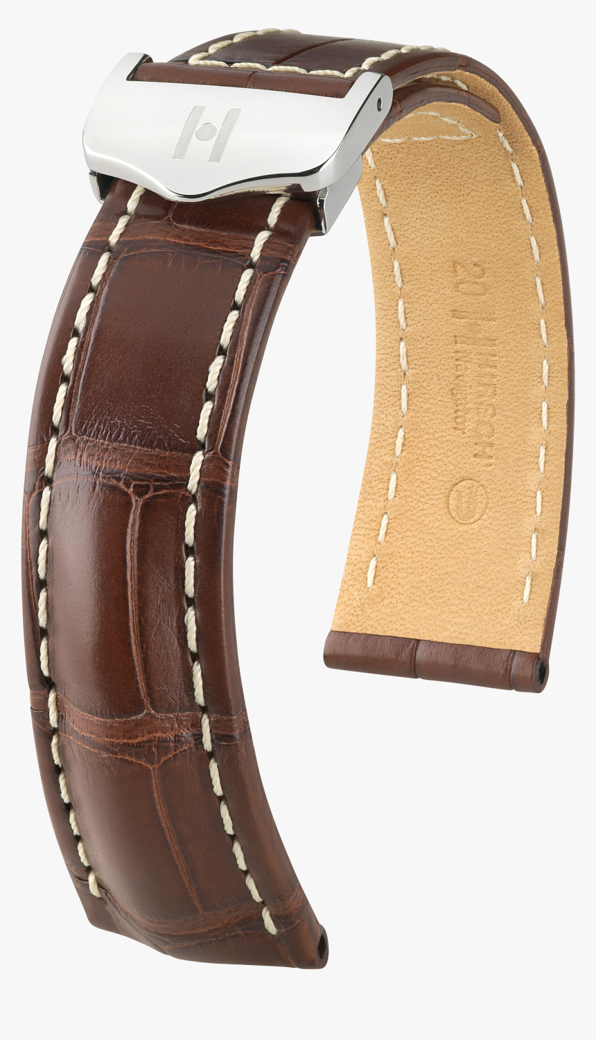 Buckle Watch Strap Leather, HD Png Download, Free Download