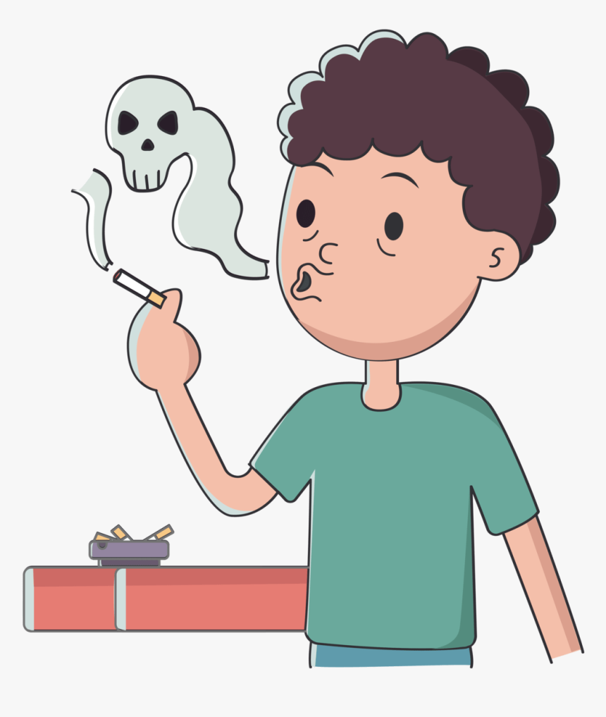 Transparent Animated Smoke Png - Smoking Cartoon Transparent Png, Png Download, Free Download