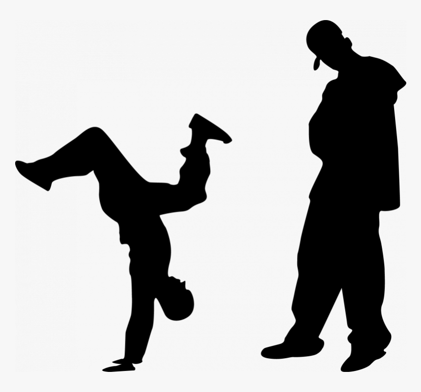 Transparent Dance Clipart Hip Hop Dance Clipart Black And White