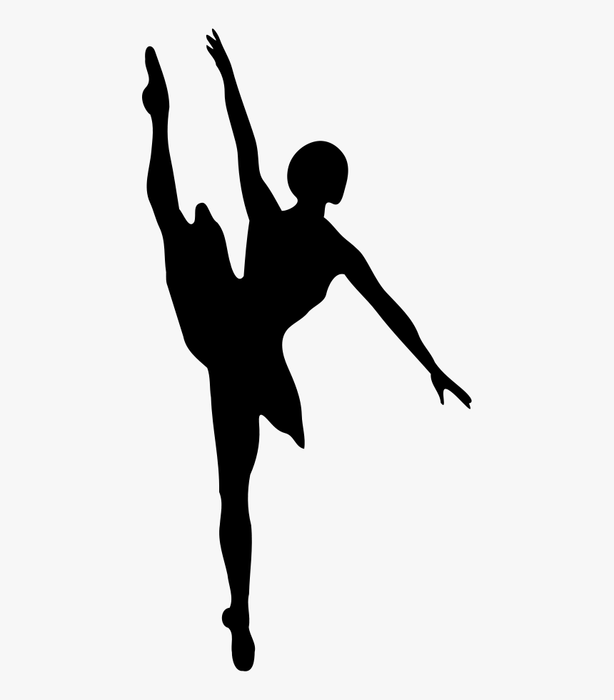 Clipart Dance - Ballet Dancer Silhouette, HD Png Download, Free Download