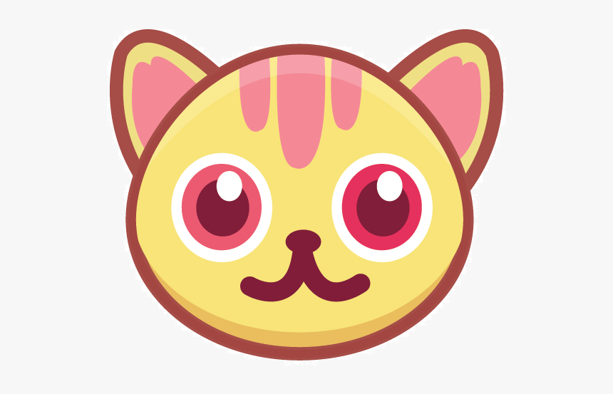 Cat Face Cartoon Png, Transparent Png, Free Download