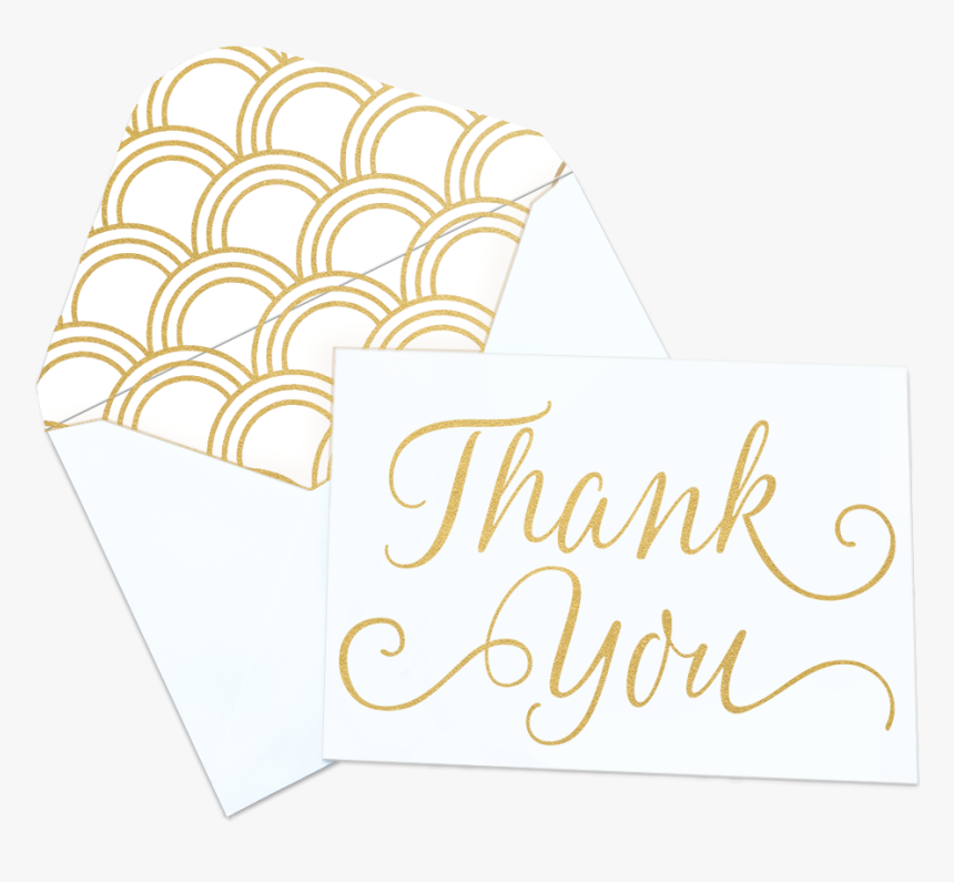 Clipart Thank You Gold - Calligraphy, HD Png Download, Free Download