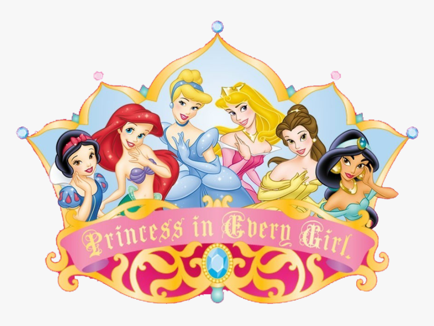 Disney Princess Crown Clipart - Disney Princess With Crown, HD Png Download, Free Download