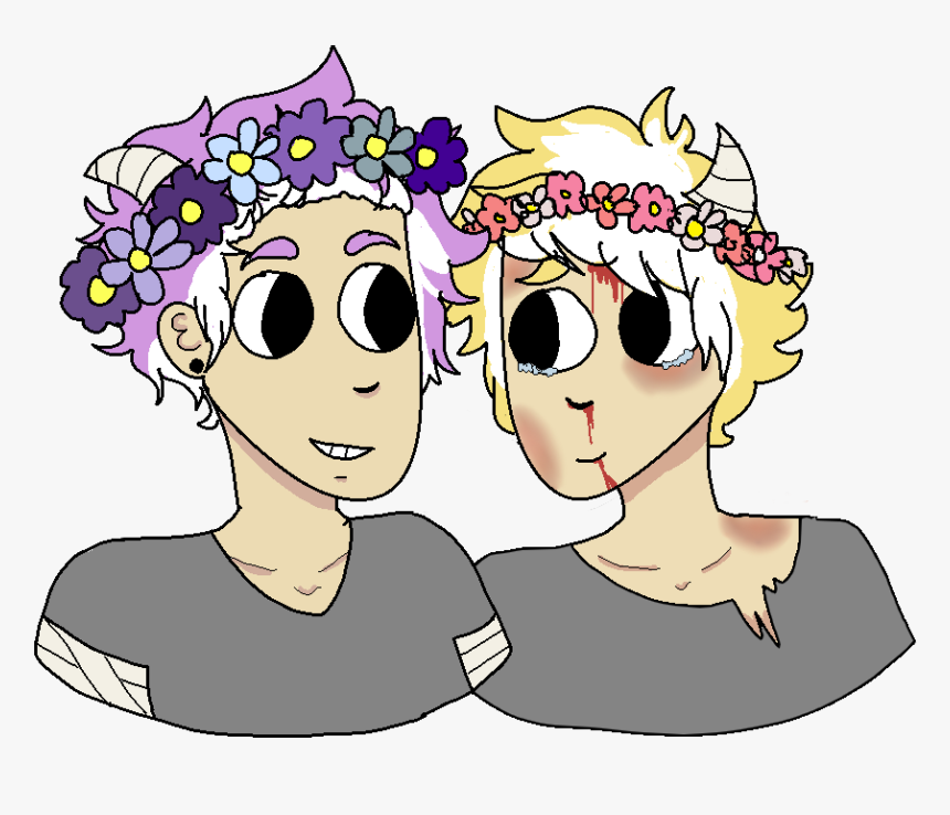 Flower Crowns Likely Lexi - Flower Crown Simple Drawing, HD Png Download, Free Download