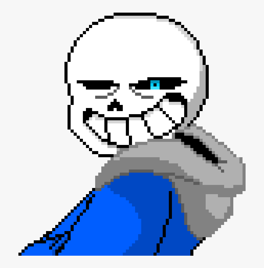 Funny Panda Cartoon Gif - Cute Skull Pixel Art, HD Png Download, Free Download
