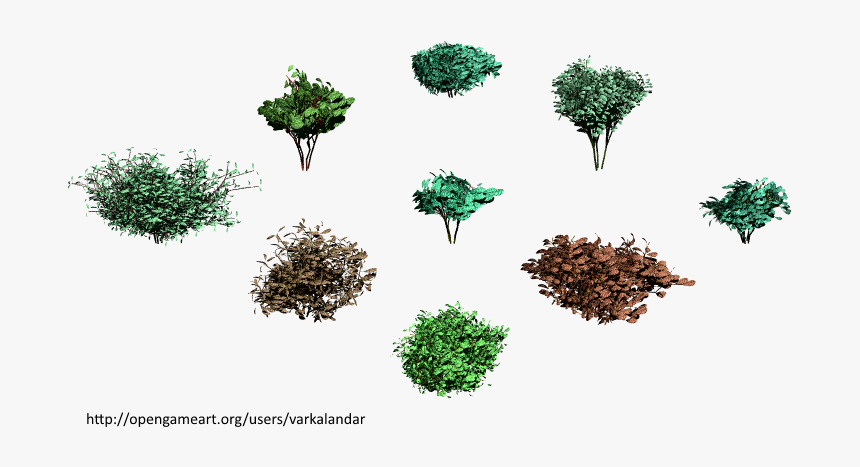 Hjm Bushes 03 Alpha, HD Png Download, Free Download