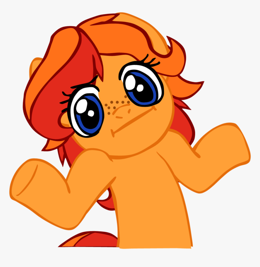 Peanut Bucker Shrug By Ducttoast - Pony Shrug, HD Png Download, Free Download