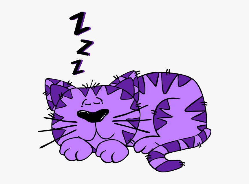 Clip Arts Related To - Clipart Cat Sleeping, HD Png Download, Free Download