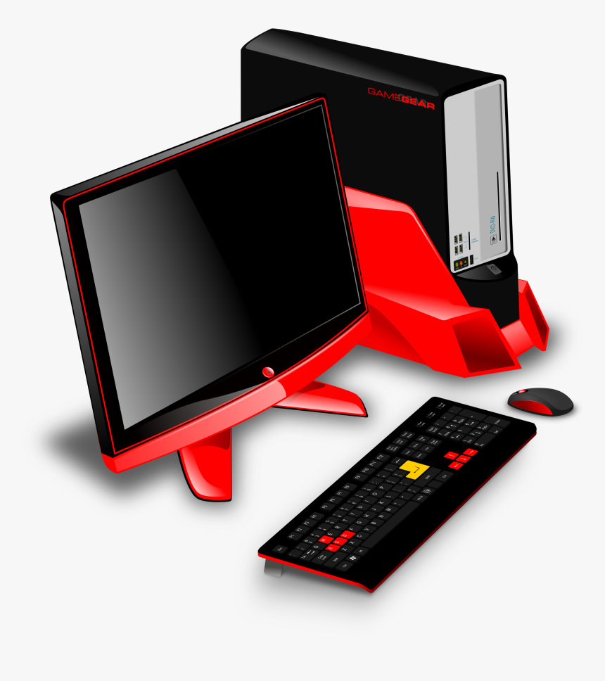 Gaming Pc Clip Art, HD Png Download, Free Download