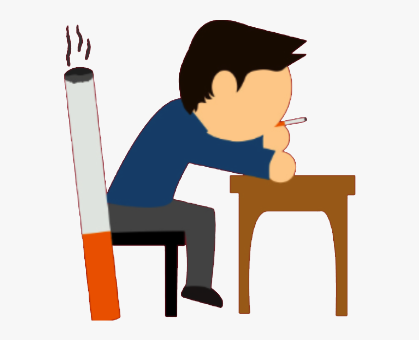 Sitting Is The New Smoking Cartoon, HD Png Download, Free Download