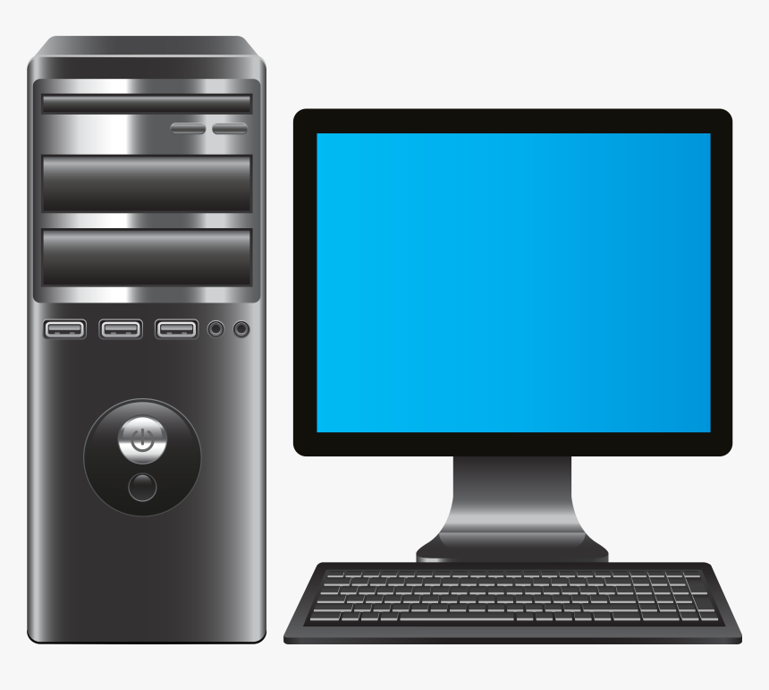 Desktop Computer Png Clip Art, Transparent Png, Free Download