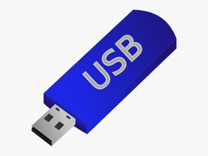 Usb Flash Drive Svg Clip Arts - Para Que Sirve La Usb, HD Png Download, Free Download