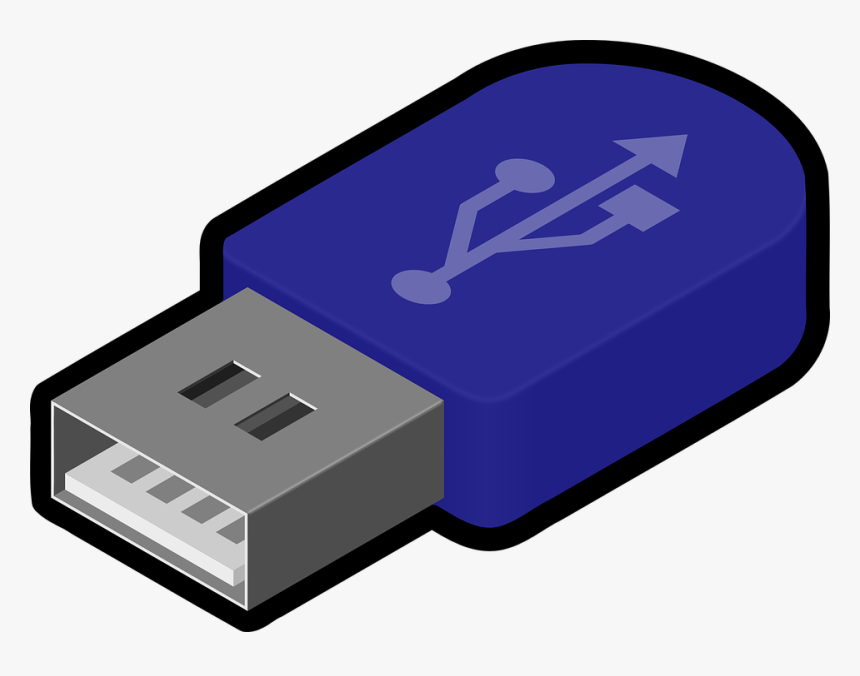 Usb, Flash Drive, Jump Drive, Data, Technology, Memory - Usb Clipart, HD Png Download, Free Download