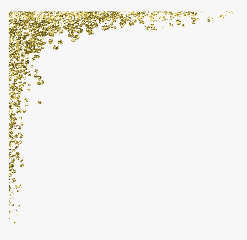 Transparent Glitter Confetti Png - Gold Sparkles Transparent Png, Png Download, Free Download