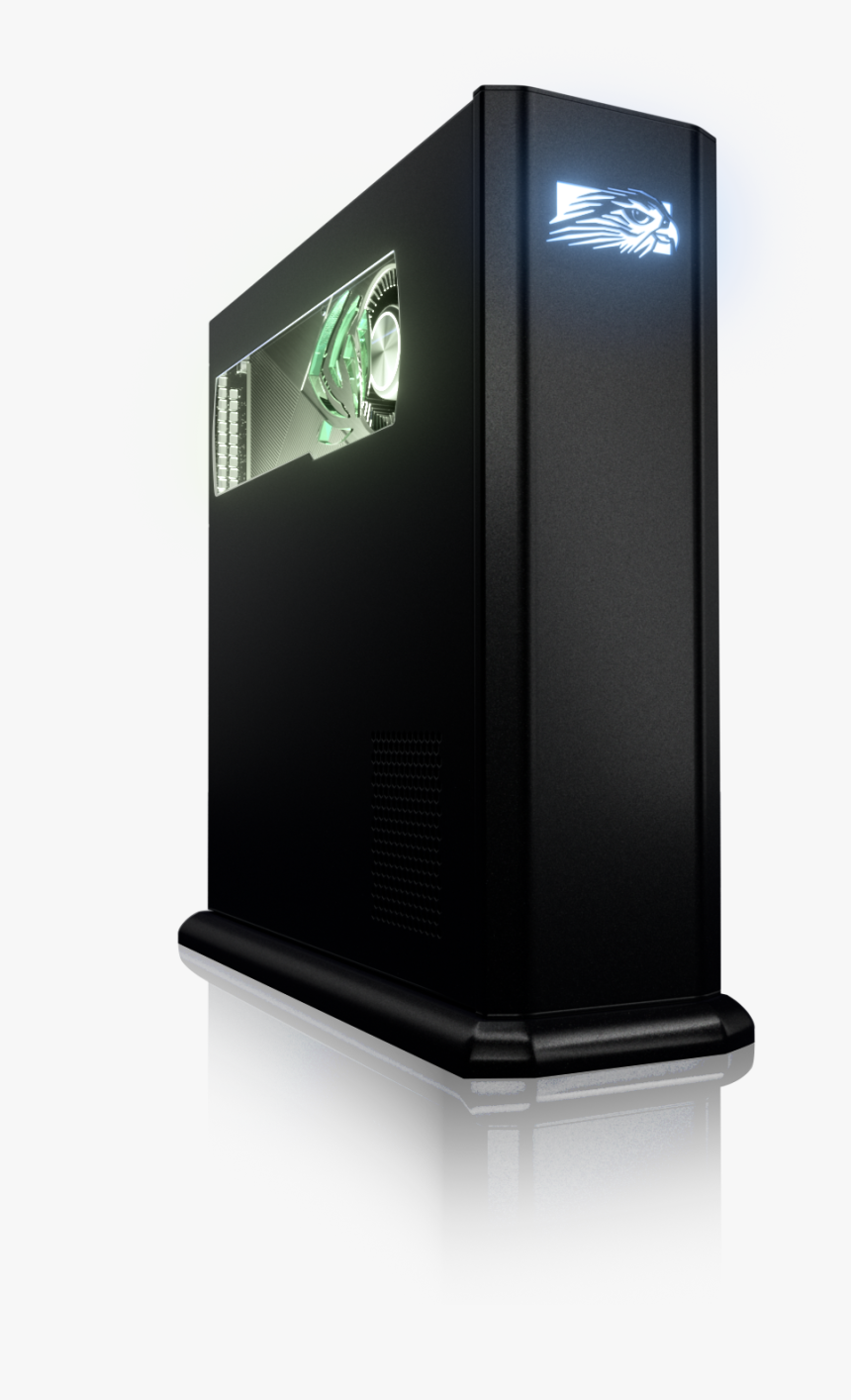 Falcon Northwest Tiki Micro-tower Desktop Pc - Computer Hardware, HD Png Download, Free Download