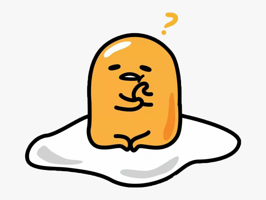 And Character Gudetama Sanrio Translucency Transparency - Transparent Gudetama Png, Png Download, Free Download