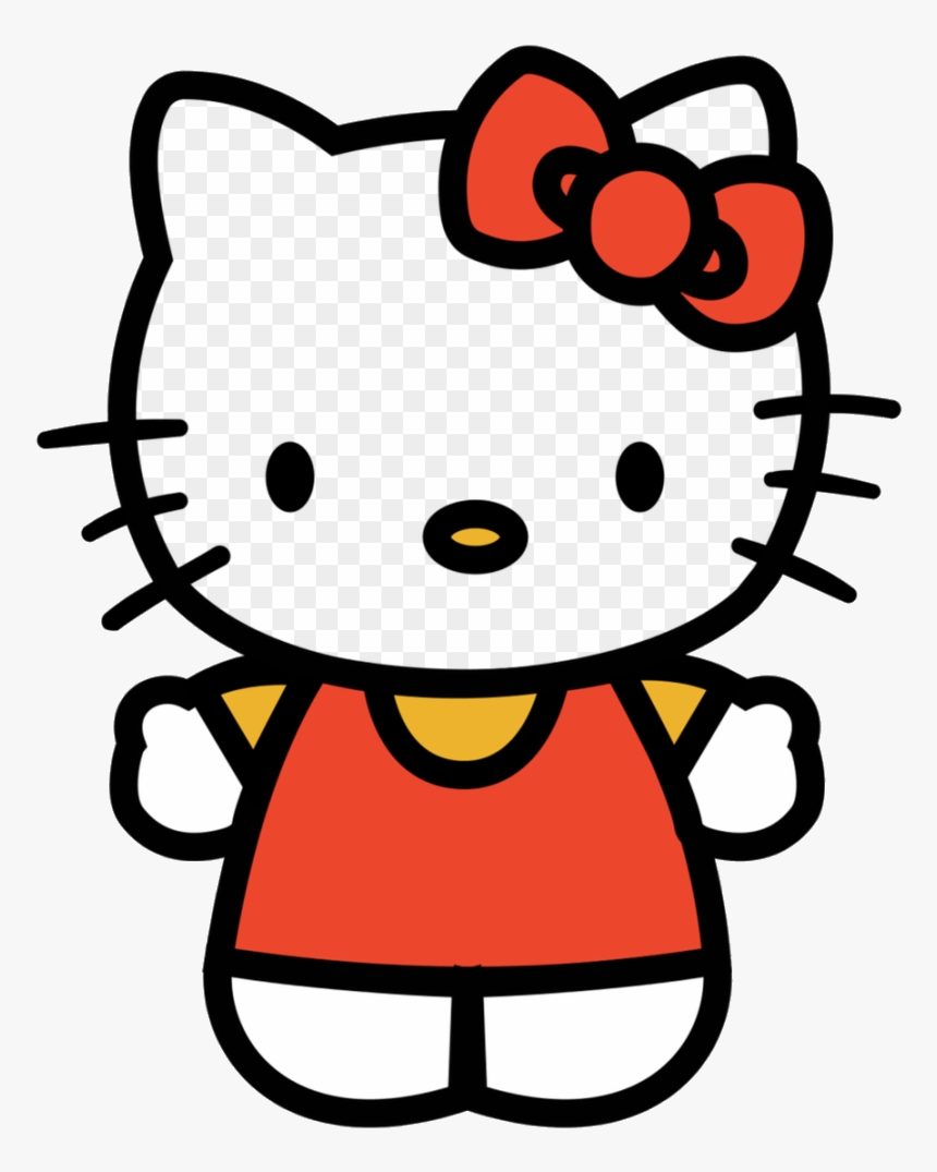 Hello Kitty Clipart Hostted Transparent Png - Hello Kitty Red Dress, Png Download, Free Download