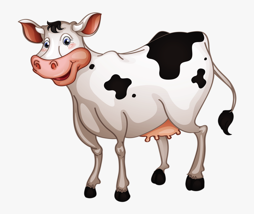 Png Cartoon Cow - Cow Clip Arts, Transparent Png, Free Download