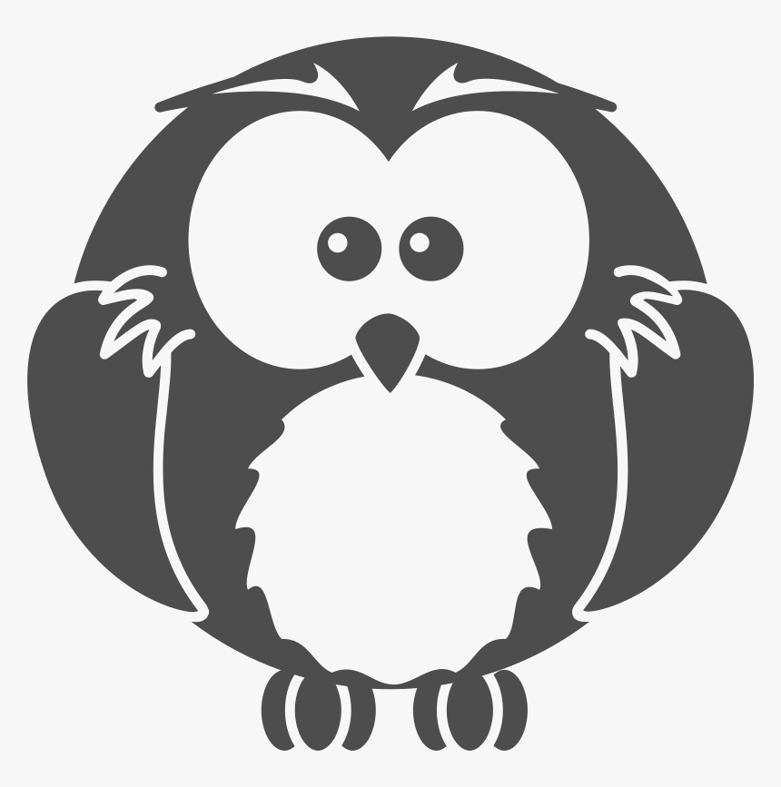 Free Wallpaper Cartoon Owl Live For Android - Owls Vector Black N White, HD Png Download, Free Download