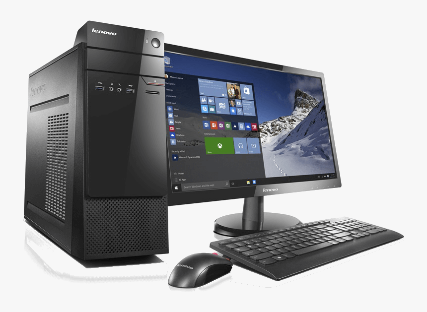 Drawing Computers Desktop Computer - Pc Lenovo S510 Sff, HD Png Download, Free Download
