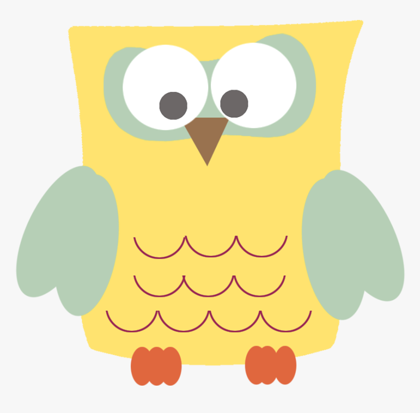 Template Of Owl - Square Owl, HD Png Download, Free Download