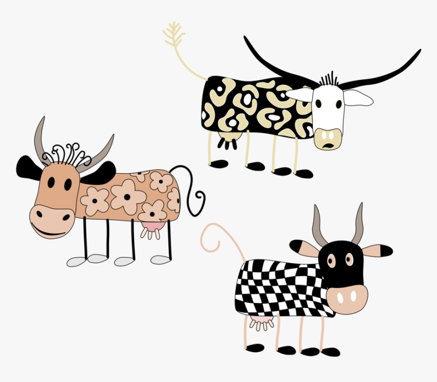 Deer,horn,dairy Cow - Cattle, HD Png Download, Free Download