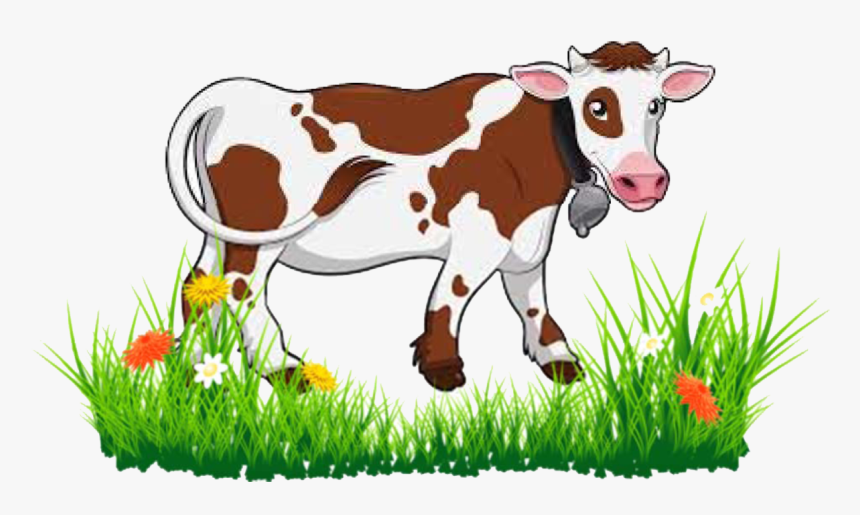 Transparent Cow Patty Clipart - Transparent Background Cow Clipart, HD Png Download, Free Download