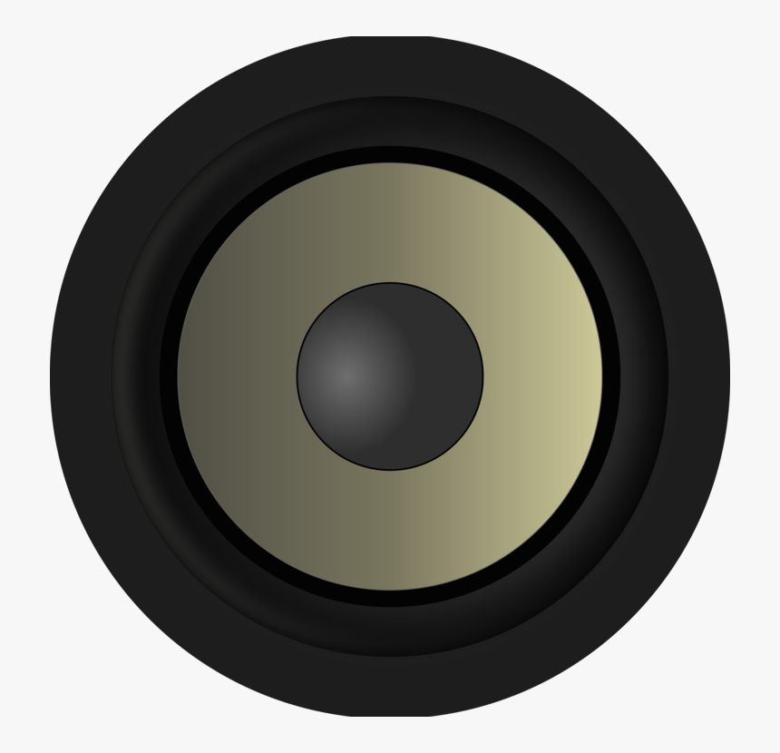 Computer Speaker,loudspeaker,eye - Royalty Free Speaker, HD Png Download, Free Download