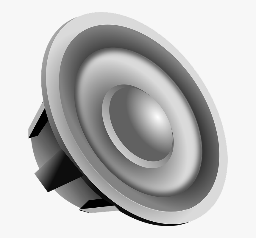Loudspeaker, Speaker, Sound, Power, Audio, Listening - Speaker Clip Art, HD Png Download, Free Download
