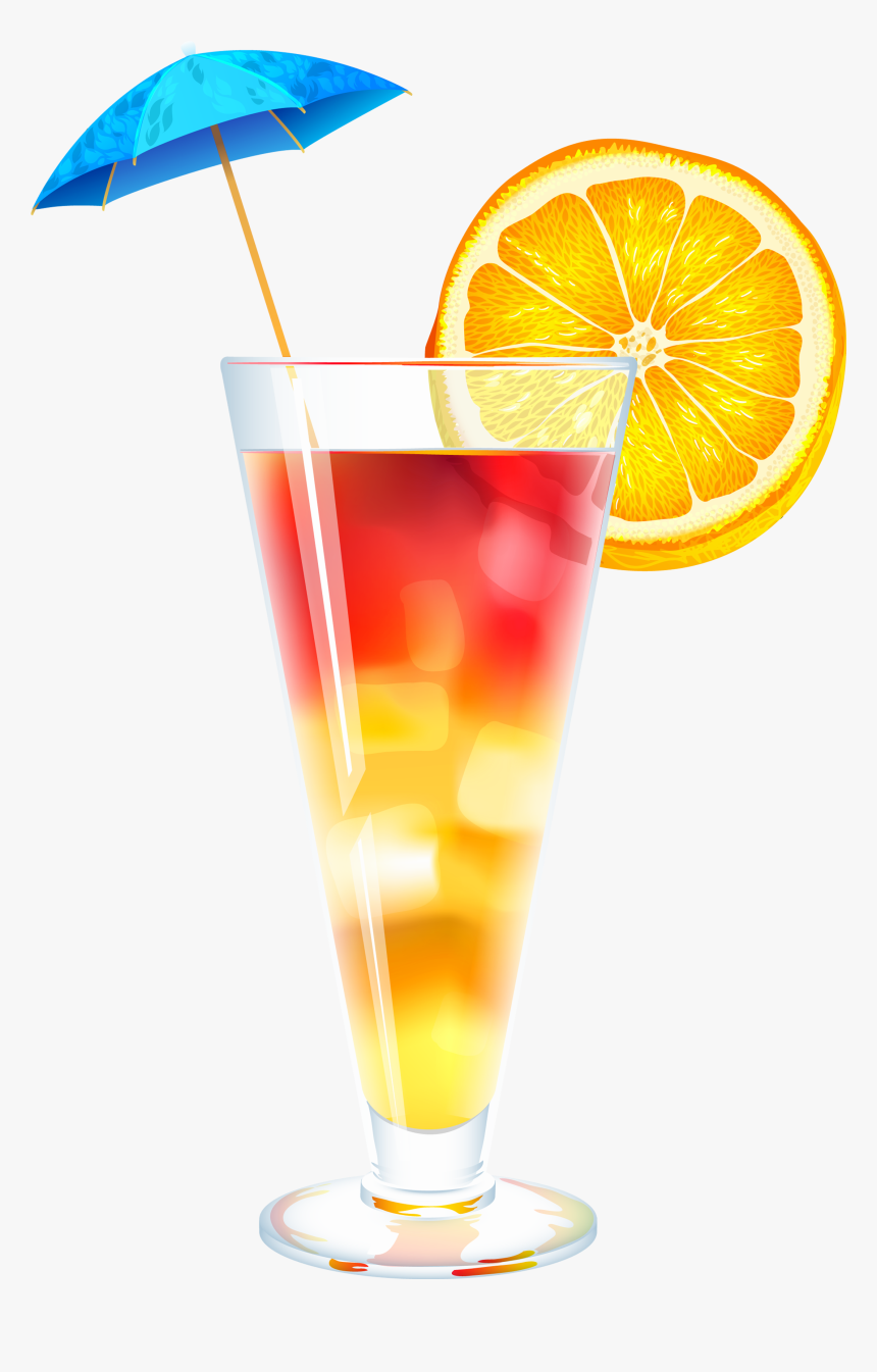Retro Clipart Drink - Cocktail Png, Transparent Png, Free Download