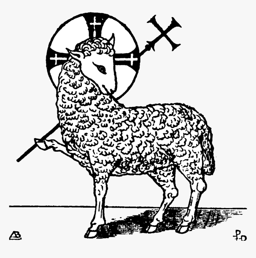 Pictures Of Christian Symbols - Lamb Christian Symbol, HD Png Download, Free Download