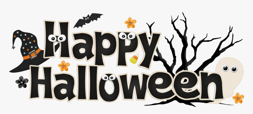 Happy Halloween Text Png - Happy Halloween Transparent Background, Png Download, Free Download