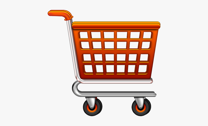 Download And Use Shopping Cart Png Image Without Background - Transparent Background Grocery Cart Icon, Png Download, Free Download