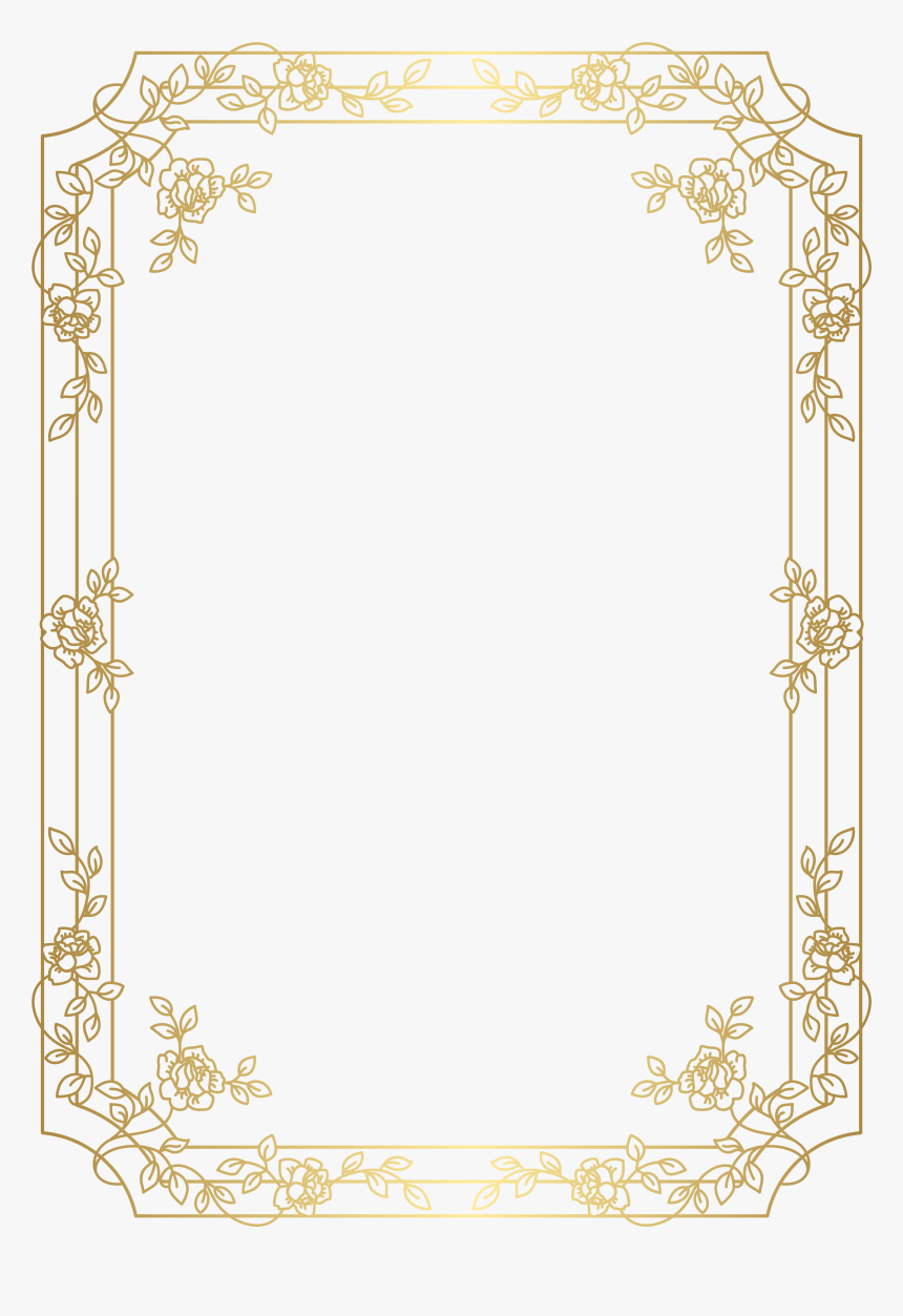 Border Transparent Art Deco - Art Deco Frames Png, Png Download, Free Download