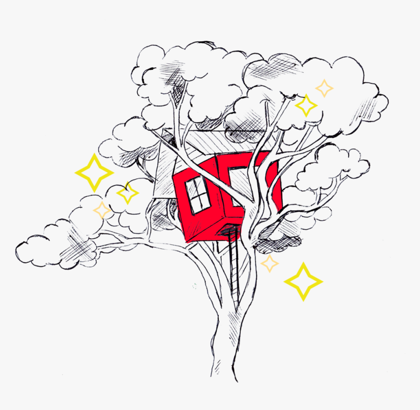 Tree House Stars - Illustration, HD Png Download, Free Download