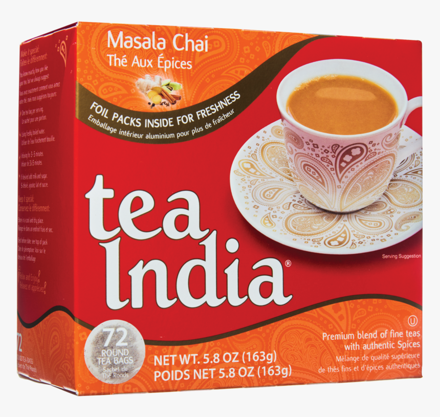 Tea Bags - Masala Chai - Indian Tea Pouch, HD Png Download, Free Download