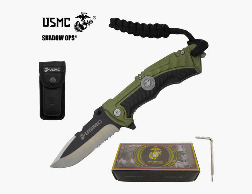 Usmc Folding Knife, HD Png Download, Free Download