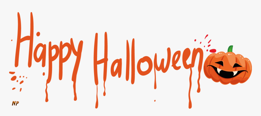 Happy Halloween Pumpkin Png - Transparent Png Happy Halloween Graphics Transparent, Png Download, Free Download