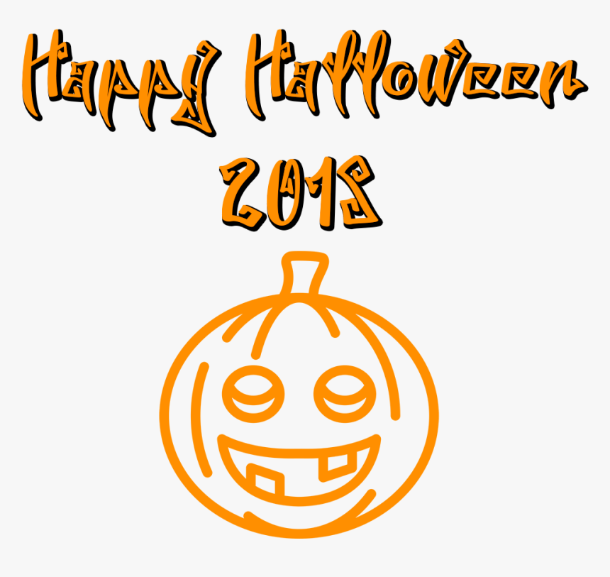 Transparent Happy Halloween Text Png - Happy Halloween 2018 Png, Png Download, Free Download