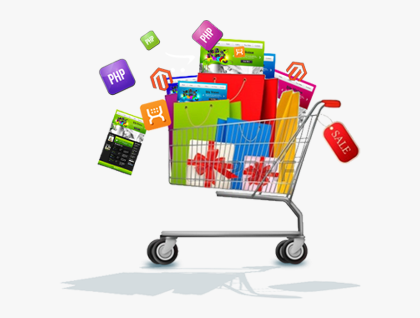 Ecommerce Shopping Cart Png Photo - Online Shopping Cart Png, Transparent Png, Free Download