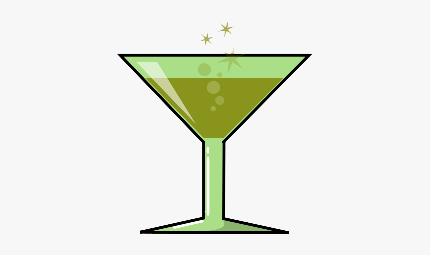 Drinking Clipart Fancy Drink - Martini, HD Png Download, Free Download