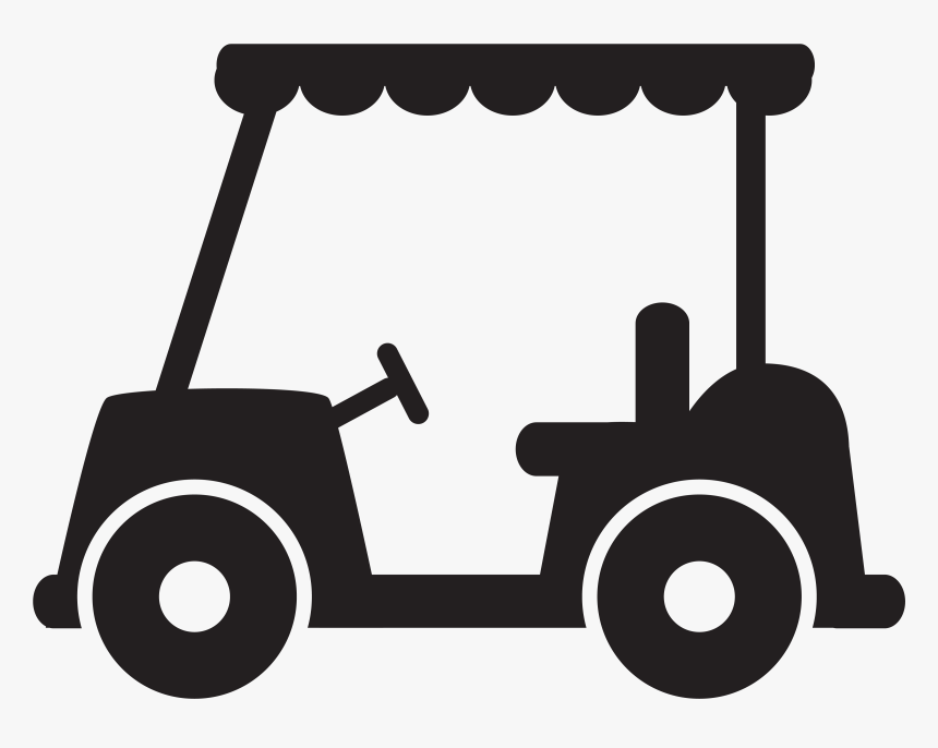 Golf Club Golf Cart Icon - Golf Cart Vector Png, Transparent Png, Free Download