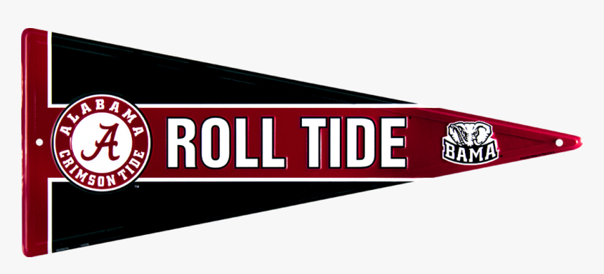 Alabama Roll Tide Pennant - University Of Alabama Rolltide, HD Png Download, Free Download