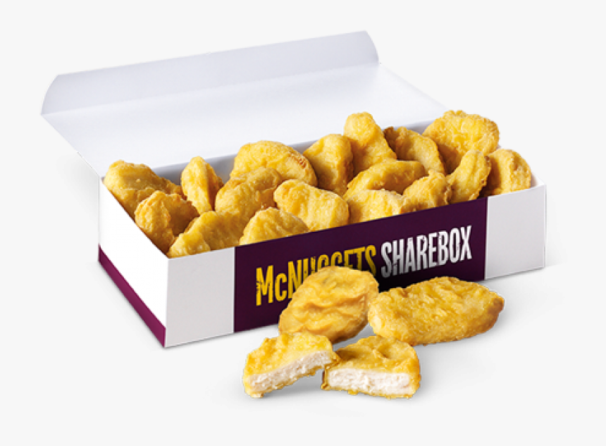 Mcdonald"s 24 Chicken Nuggets - Mcdonalds Chicken Nuggets Box, HD Png Download, Free Download