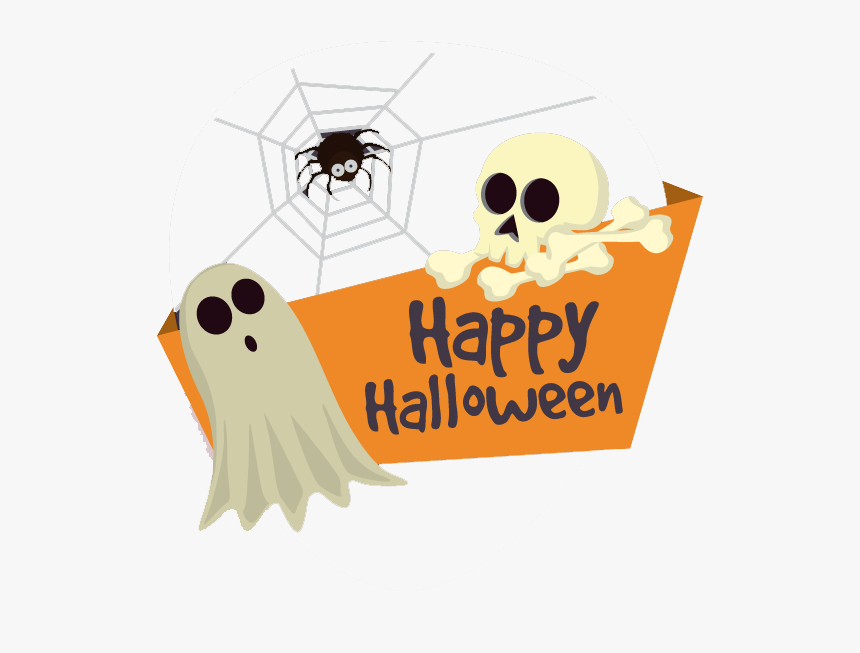 Transparent Halloween Text Png - Happy Halloween Vector, Png Download, Free Download