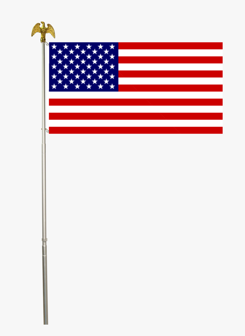 American Flag Pole Png Graphic Free Stock - Transparent Flag Pole Png, Png Download, Free Download