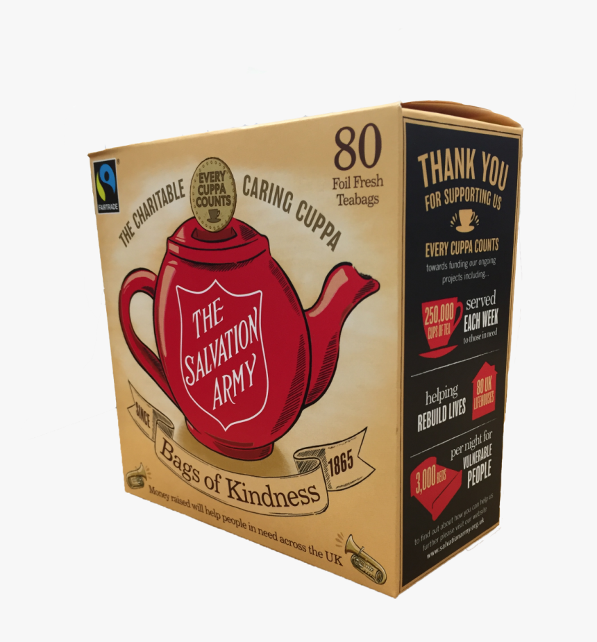 Salvation Army Tea Bags, HD Png Download, Free Download