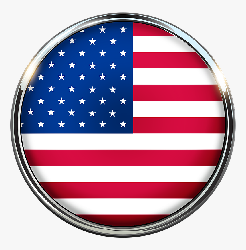 Us Flag Icon Png, Transparent Png, Free Download