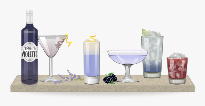 9 Purple Cocktails That Don"t Suck - Champagne, HD Png Download, Free Download