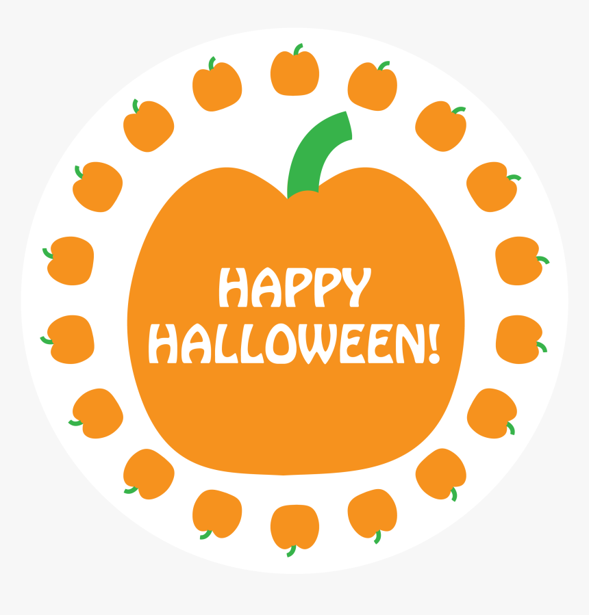 Halloween Napkin Knot Pumpkin Border - Happy New Year 2011, HD Png Download, Free Download